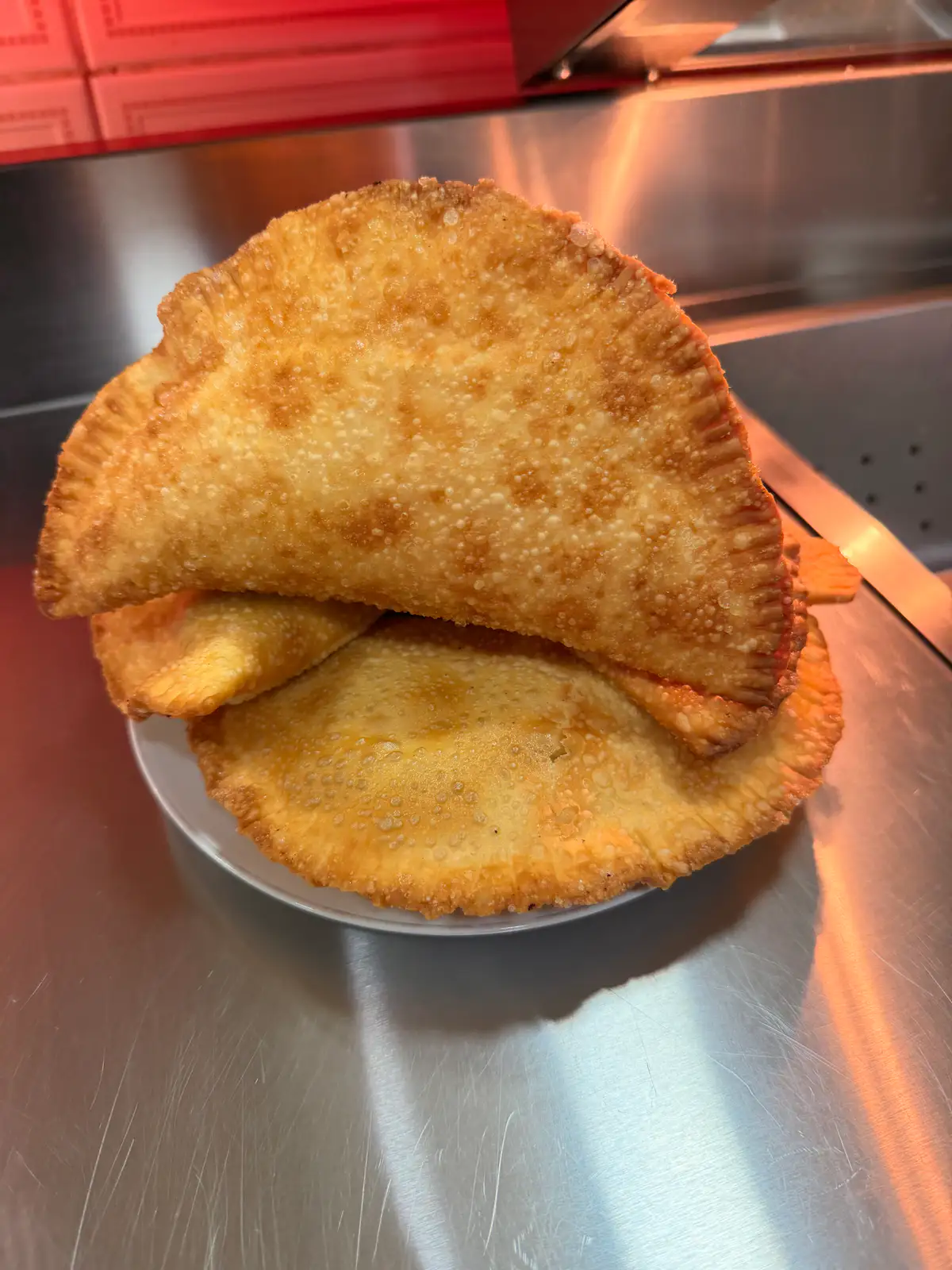 Empanada Queso Champiñón.