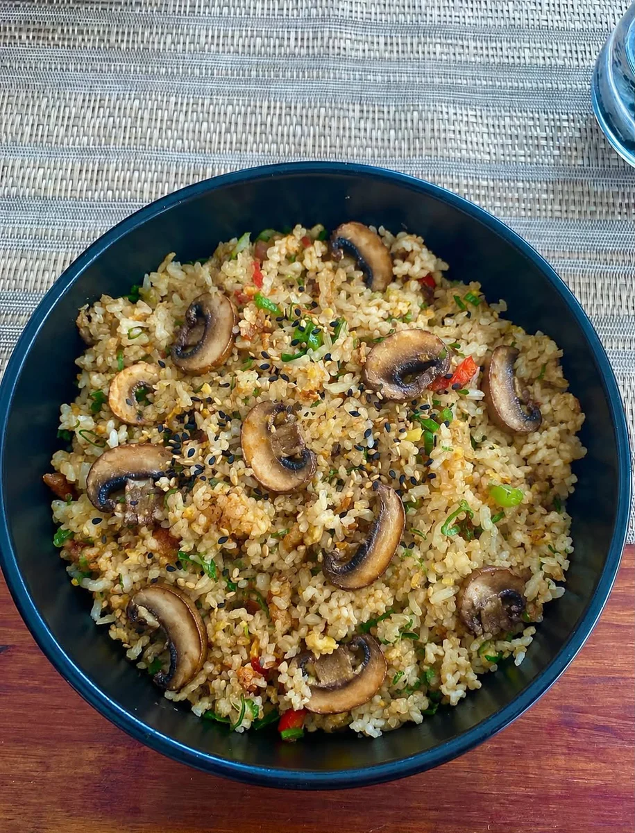 Arroz Chaufa Champiñon
