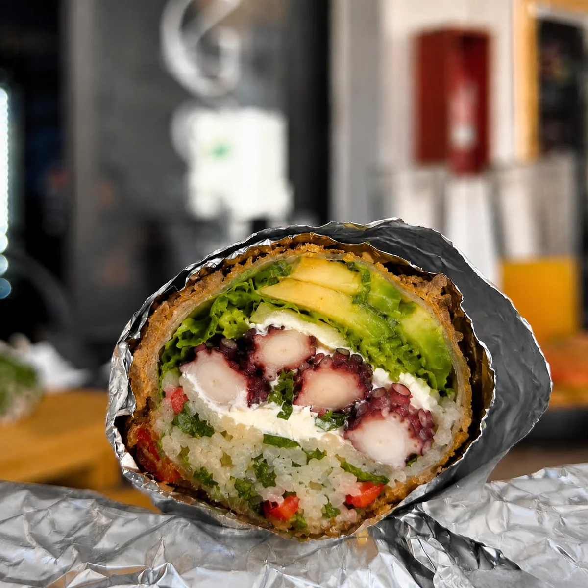 Burrito Guff Pulpo
