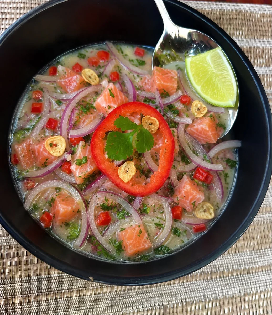 CEVICHE DE SALMON
