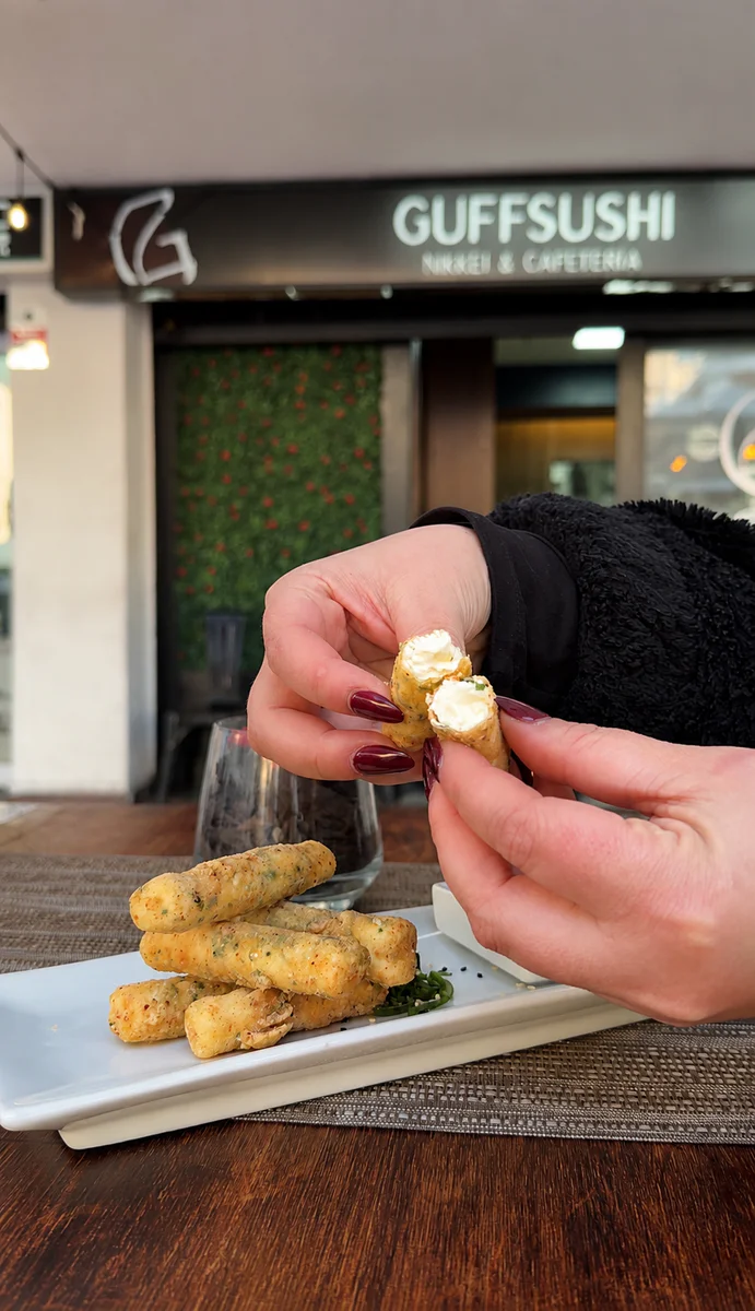 Bastoncitos de queso crema