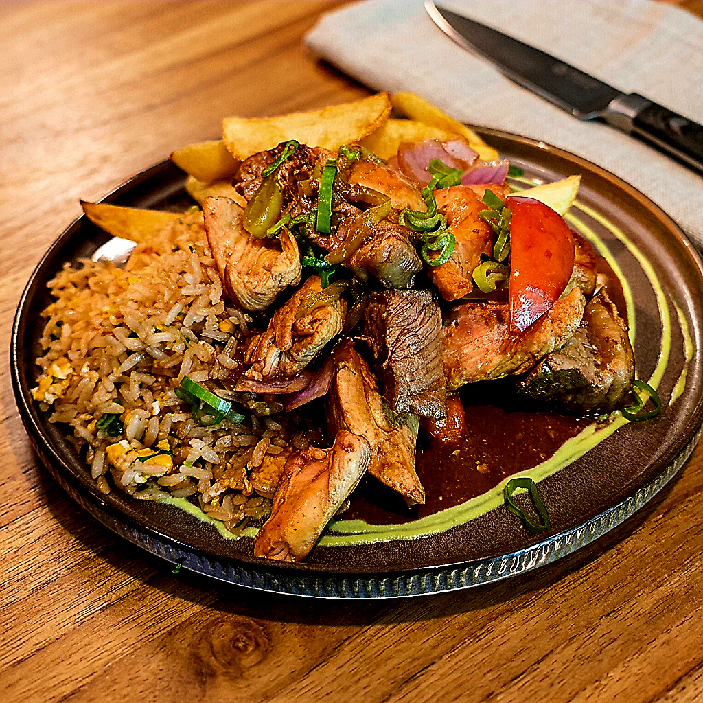Lomo saltado mixto