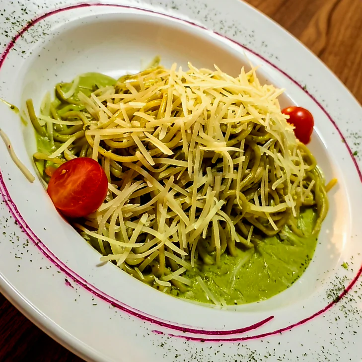 Espagueti Pesto