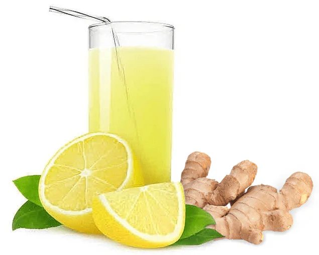 Limonada menta jengibre jarra