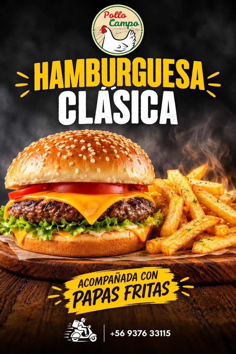 Hamburguesa Clásica